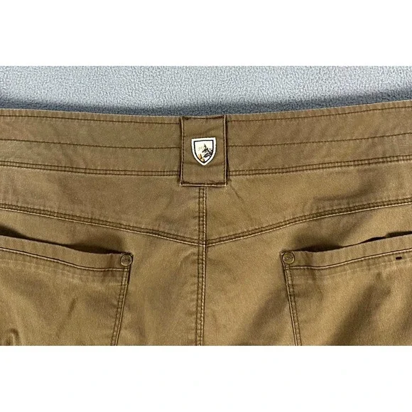 Kuhl Shorts Capris Mens 40 Brown Teak Outsider Longer Length Outdoor Hiking - Picture 5 of 13